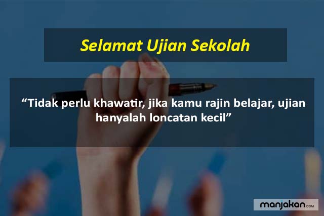 Ucapan Selamat Ujian Sekolah