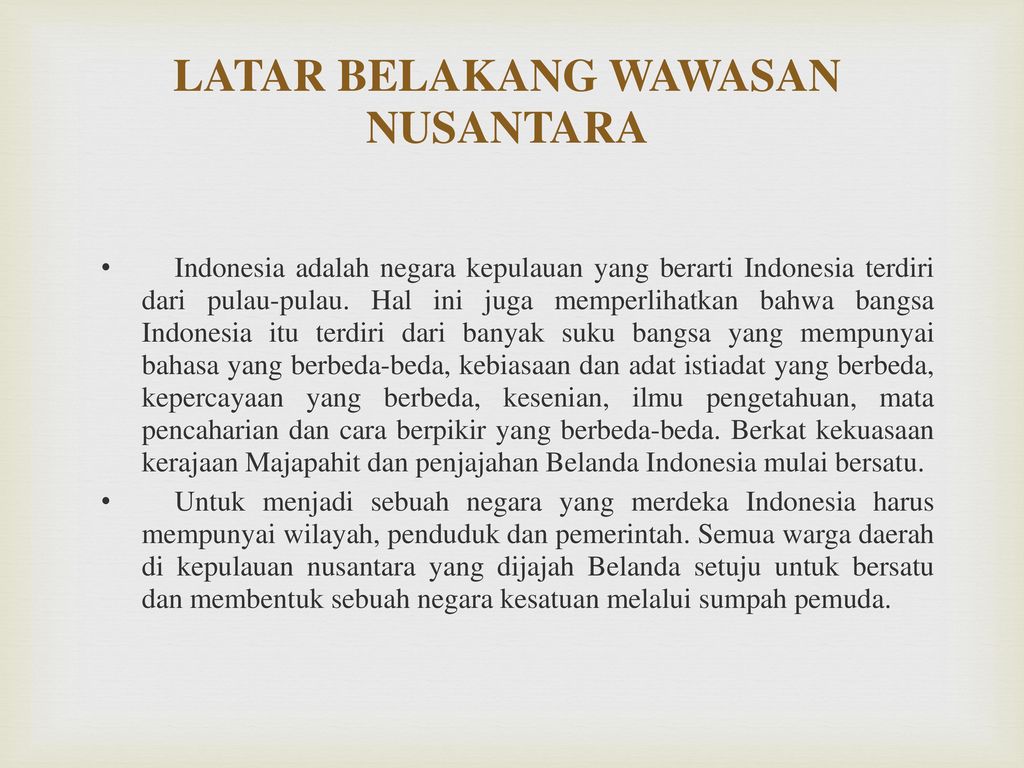 Fungsi Wawasan Nusantara