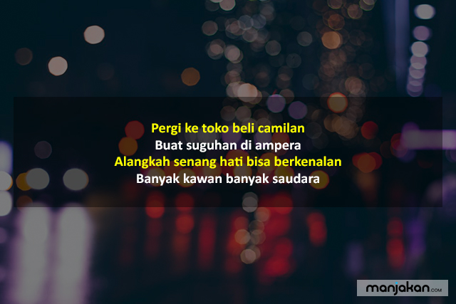 Pantun Betawi Perkenalan