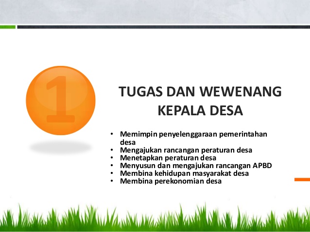 Tugas Kepala Desa Sesuai Undang – Undang