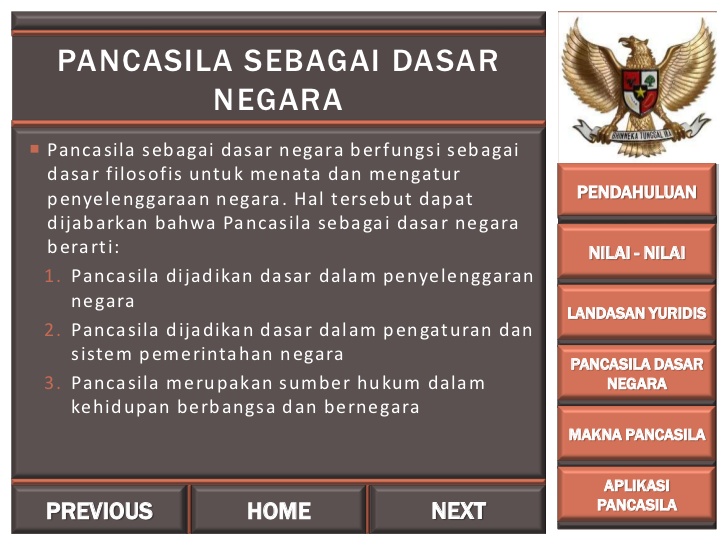 Hakikat Pancasila Sebagai Dasar Negara