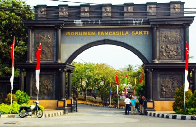 Lokasi Monumen Pancasila Sakti